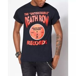 Death Row Records “The Untouchable” Graphic Tee – Size XL – Black